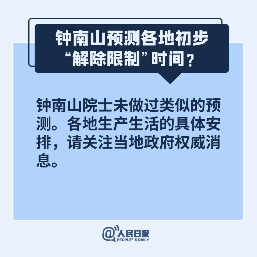 鐘南山預測“解禁”時間？溫州出現變異病毒？統(tǒng)統(tǒng)都是謠言！